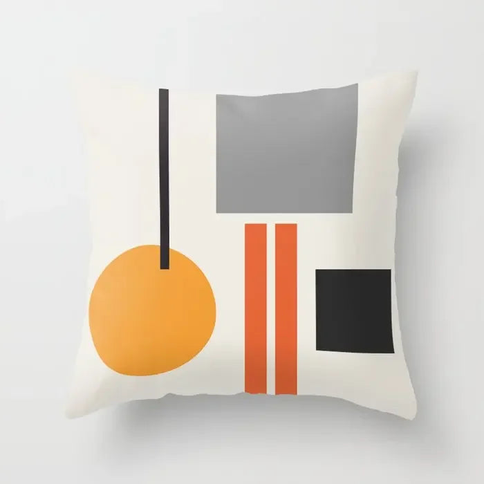 Modern Abstract Geometric Colorful Cushion Covers 45x45cm Pillow Cases Covers For Sofa Throw Cushions 60x60cm 50x50cm Trending Home Decor | Madigas