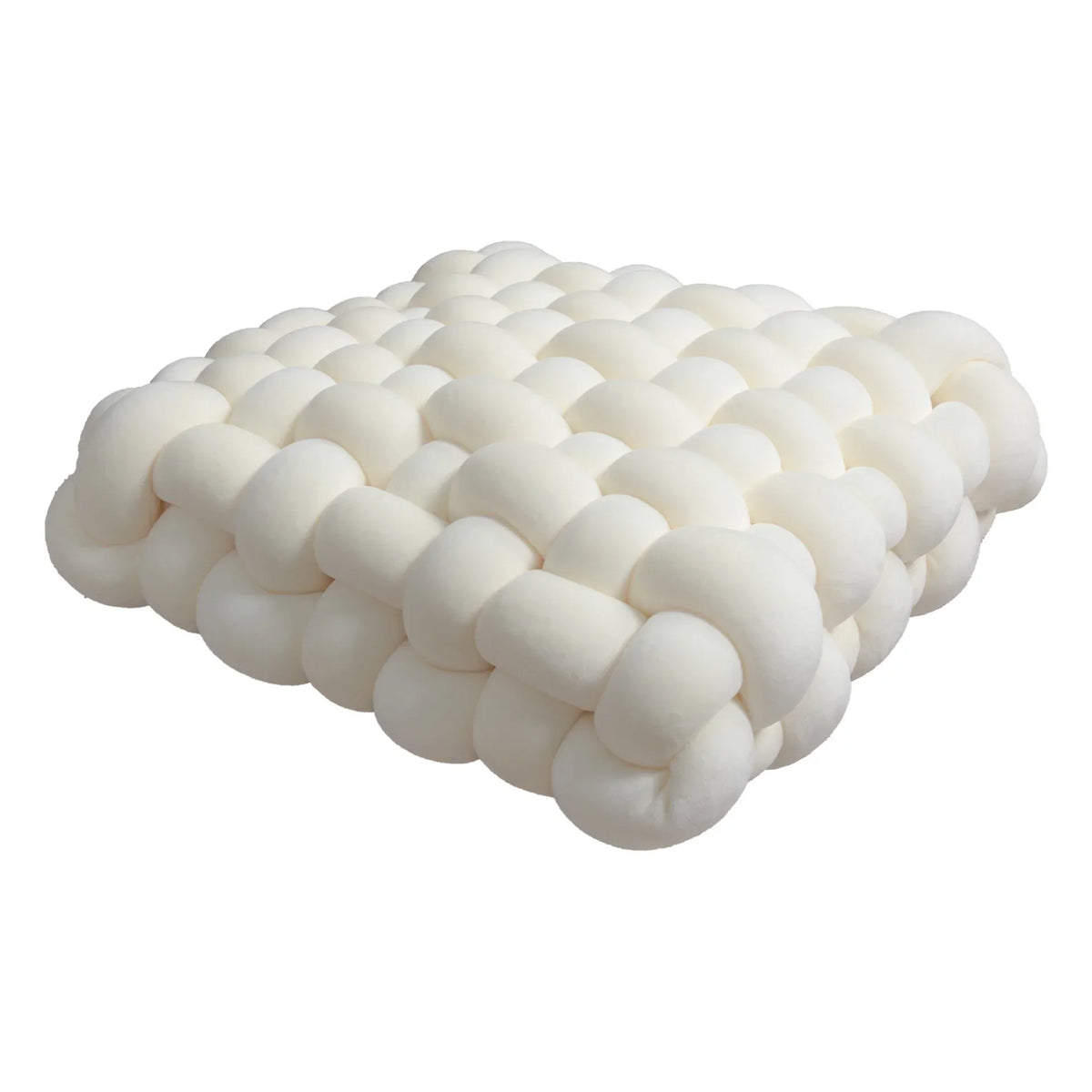 Chunky Woven Knot Cushion | Madigas
