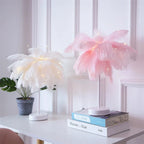 LED Spring Table Lamp Night Light USB-powered Remote Control Night Lamps