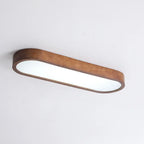 Energy-saving wood LED ceiling lamp