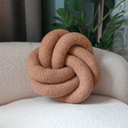 Nordic Cotton Boucle Knot Pillow | Madigas