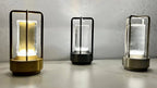Rechargeable wireless LuxuryGlow table lamp - Elegant wireless lamp for any mood