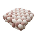 Chunky Woven Knot Cushion | Madigas