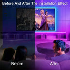 USB RGB LED Strip Lights with App Control for Room & TV Ambient Lighting Decor