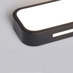 Minimalist LED ceiling lamp made of iron and acrylic
