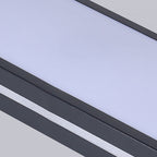 Minimalist LED ceiling lamp made of iron and acrylic