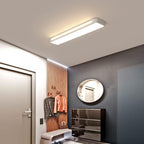 Minimalist LED ceiling lamp made of iron and acrylic