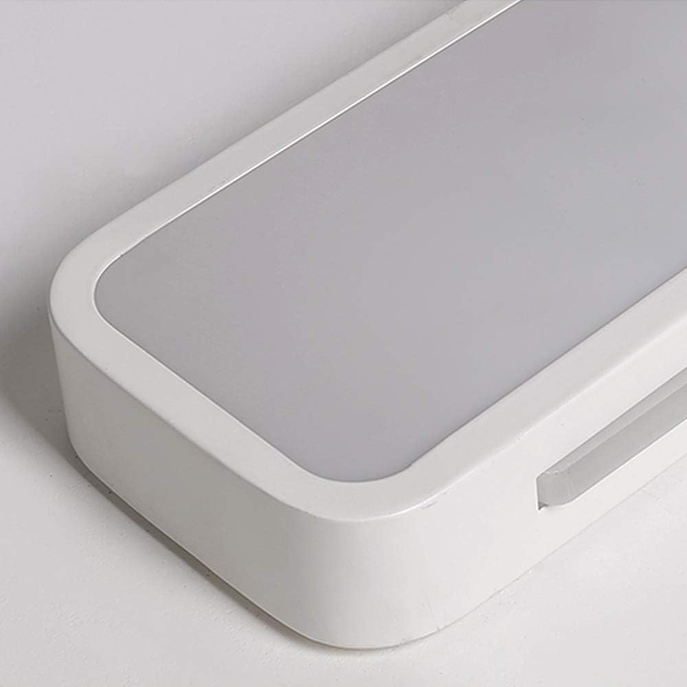 Minimalist LED ceiling lamp made of iron and acrylic