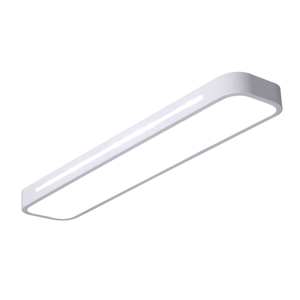 Minimalist LED ceiling lamp made of iron and acrylic
