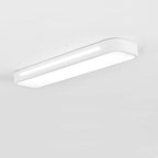 Minimalist LED ceiling lamp made of iron and acrylic