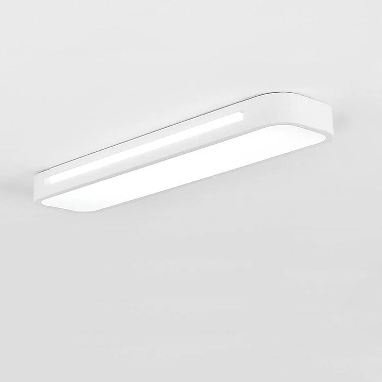Minimalist LED ceiling lamp made of iron and acrylic