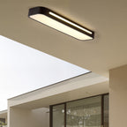 Minimalist LED ceiling lamp made of iron and acrylic