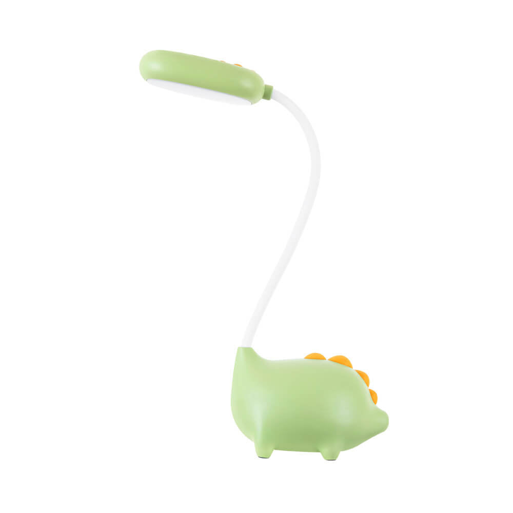 Rechargeable LED desk lamp with cartoon dinosaur eye care