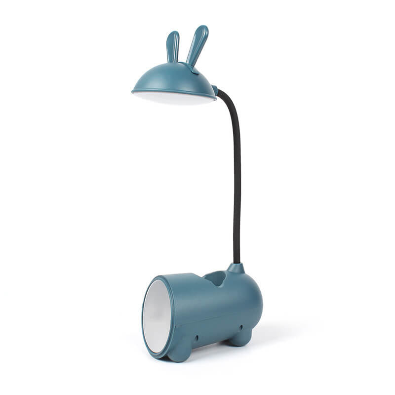 Cartoon Kreativ Rabbit LED Touch USB Pen Holder Desk Lamp