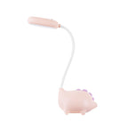 Rechargeable LED desk lamp with cartoon dinosaur eye care
