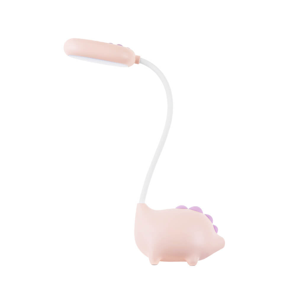Rechargeable LED desk lamp with cartoon dinosaur eye care