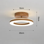 Round ceiling lamp LED acrylic for hallway and entrance
