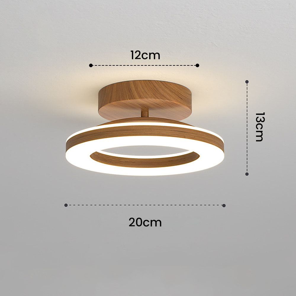 Round ceiling lamp LED acrylic for hallway and entrance