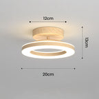 Round ceiling lamp LED acrylic for hallway and entrance