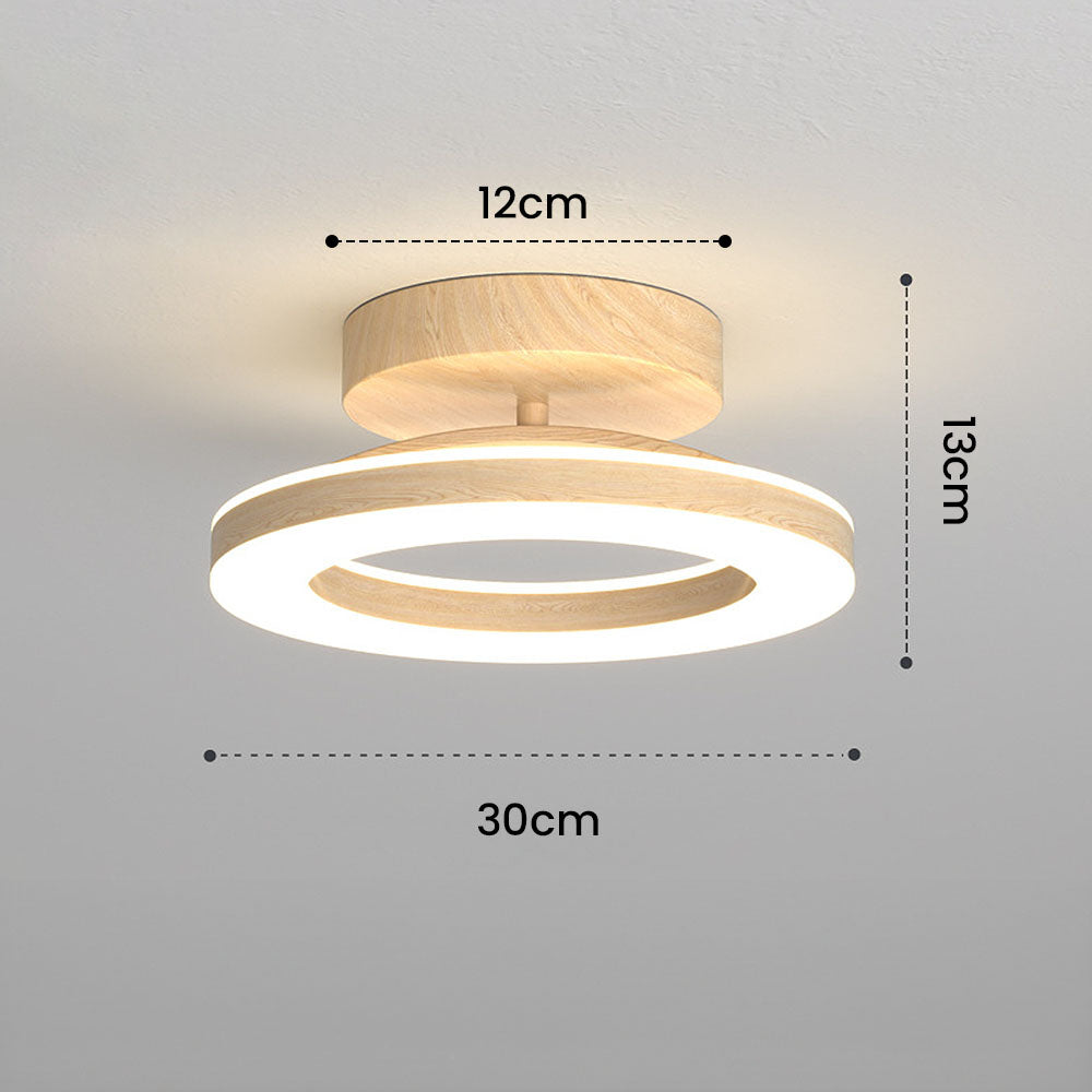 Round ceiling lamp LED acrylic for hallway and entrance