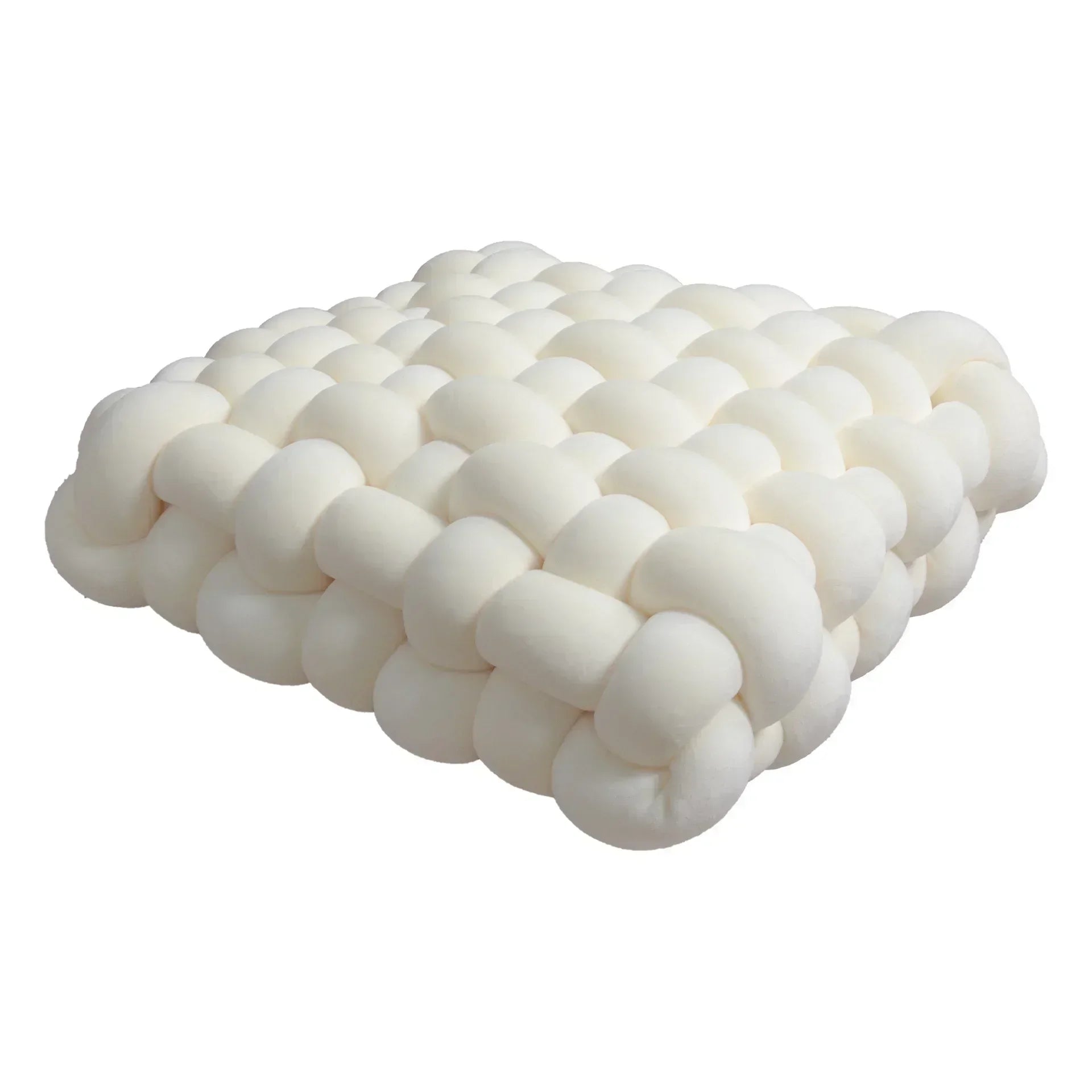 Chunky Woven Knot Cushion | Madigas