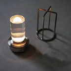 Rechargeable wireless LuxuryGlow table lamp - Elegant wireless lamp for any mood