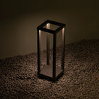 Cordless lamp with rechargeable battery