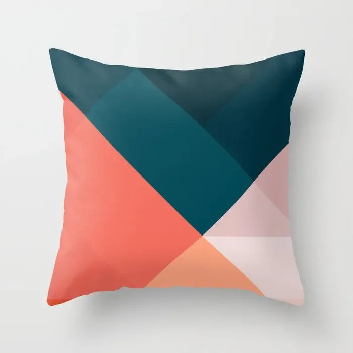 Modern Abstract Geometric Colorful Cushion Covers 45x45cm Pillow Cases Covers For Sofa Throw Cushions 60x60cm 50x50cm Trending Home Decor | Madigas