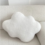 Nordic Bouclé Abstract Cushion – Minimalist Plush Pillow | Madigas