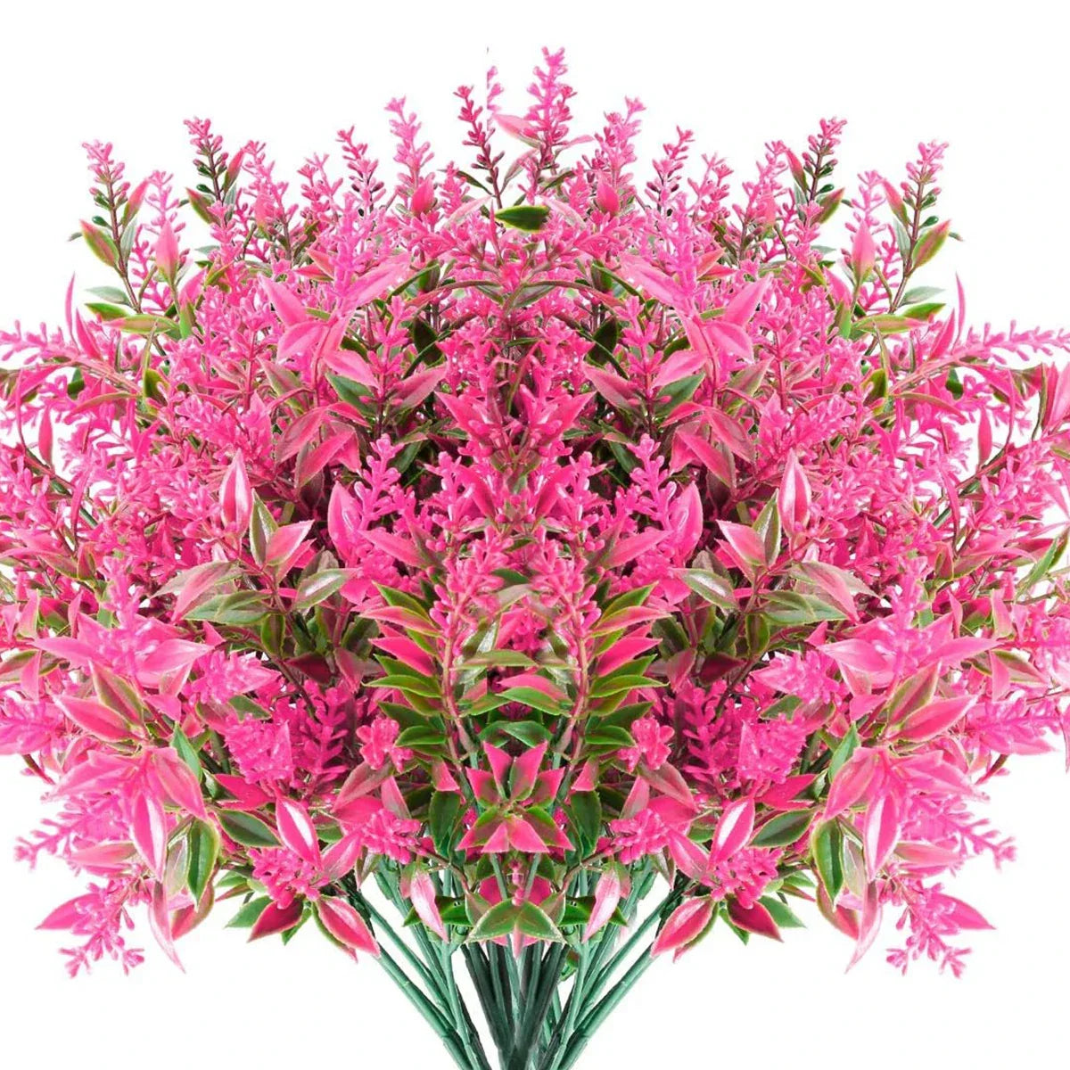 Florabell 12 Piece Set Artificial Lavender Artificial Plants for Weddings, Vases, Garlands & Decoration For Indoor & Outdoor