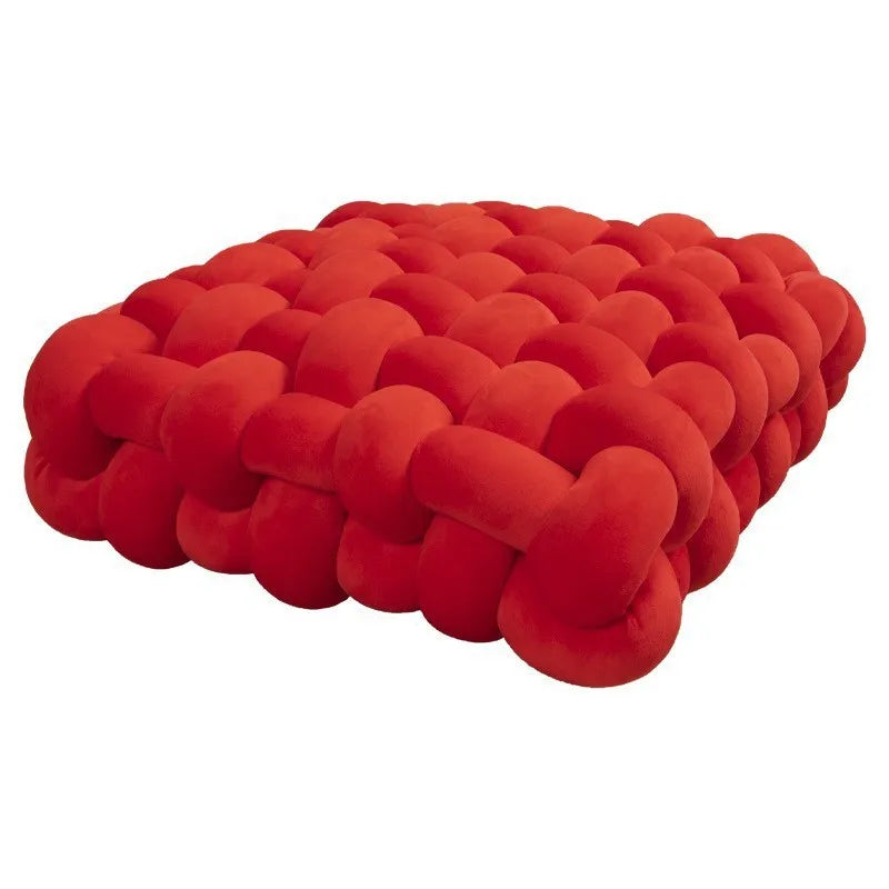 Chunky Woven Knot Cushion | Madigas