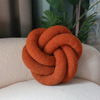 Nordic Cotton Boucle Knot Pillow | Madigas
