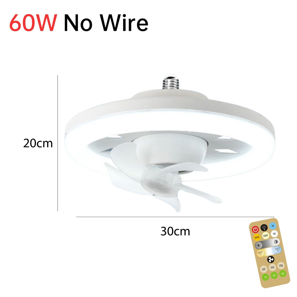 Ceiling fan light