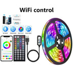 USB RGB LED Strip Lights with App Control for Room & TV Ambient Lighting Decor