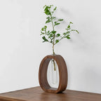 Nordic Style Oval Frame Tube Vase