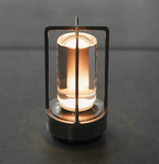 Rechargeable wireless LuxuryGlow table lamp - Elegant wireless lamp for any mood
