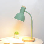 Autumn and Winter Lighting | Northern European Creative Wood Art Iron LED Desk Lamp - Moxie