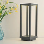 Cordless lamp with rechargeable battery