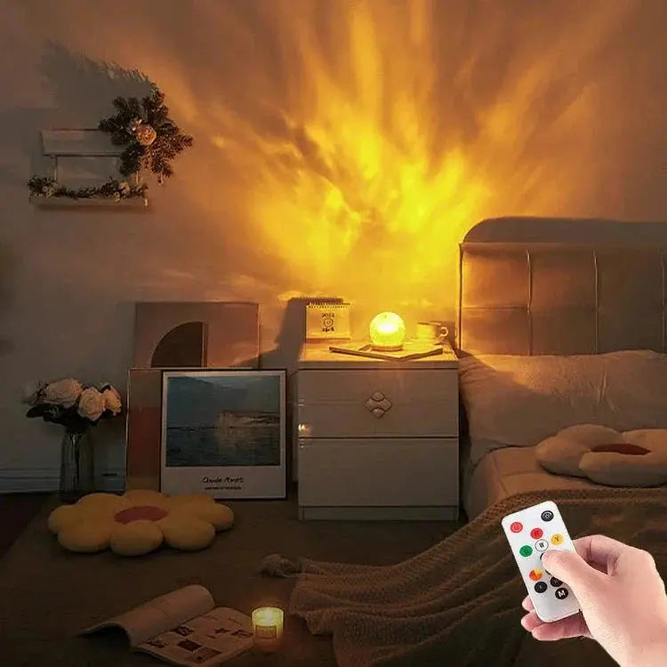 Relaxation Water Waves Projector Lamp