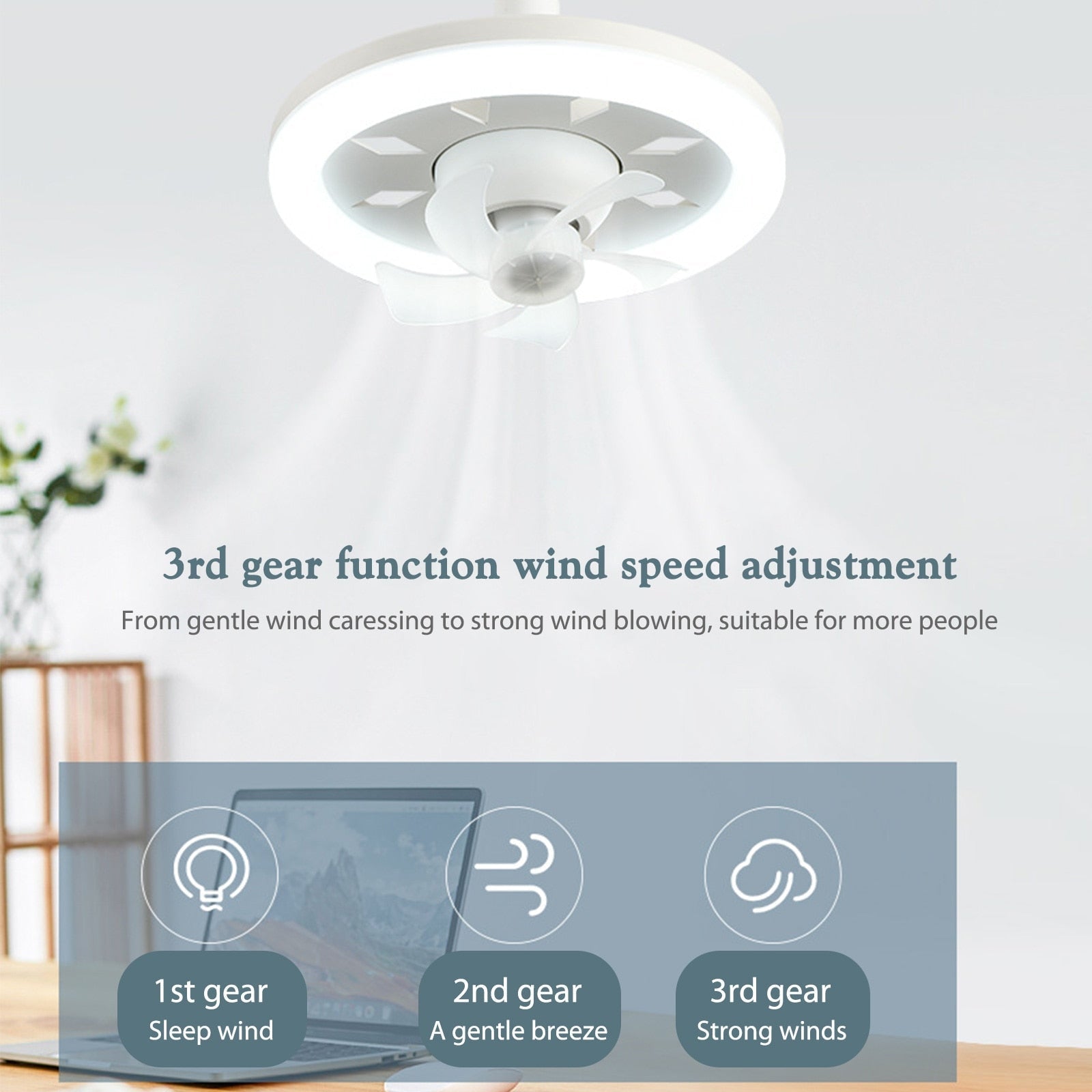 Ceiling fan light