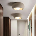 Japanese Wabi-Sabi Round Ceiling Lamp LED