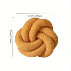 Nordic Cotton Boucle Knot Pillow | Madigas