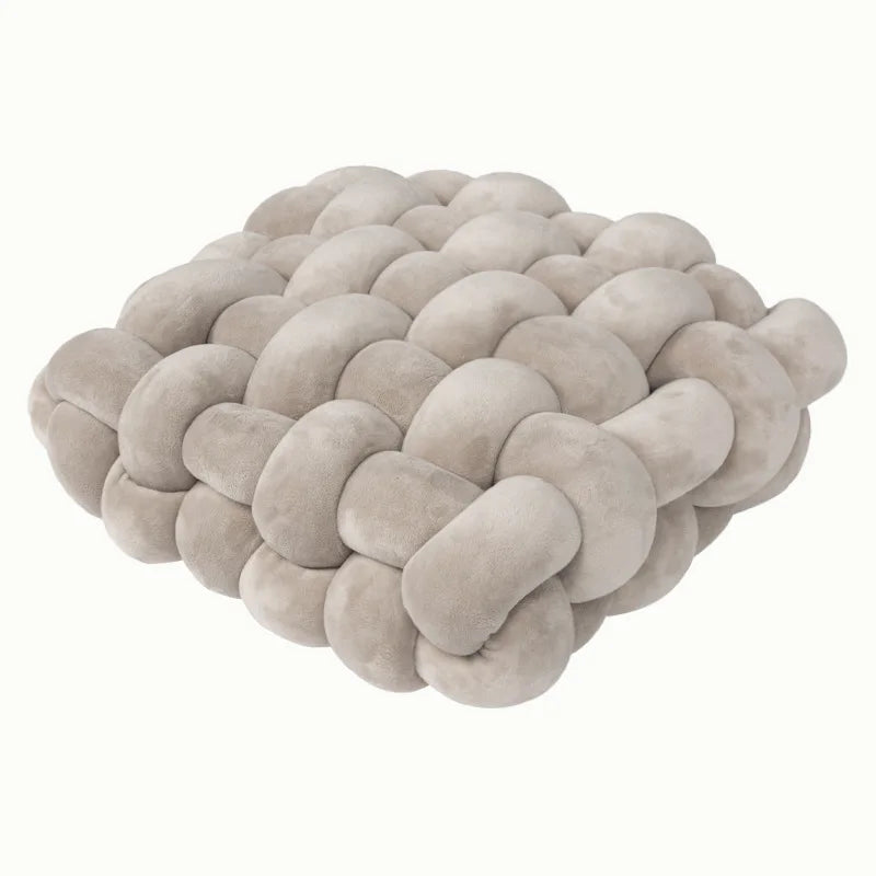 Chunky Woven Knot Cushion | Madigas