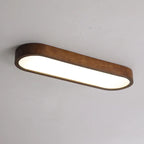 Energy-saving wood LED ceiling lamp