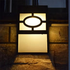 Solar Wall Light with LED – Modern Outdoor Lighting for Garden & Terrace, Wall Lights