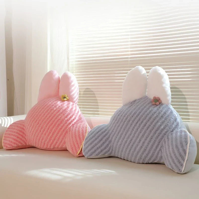 Rabbit Throw Pillow – Cute Bunny Shaped Cushion | Madigas
