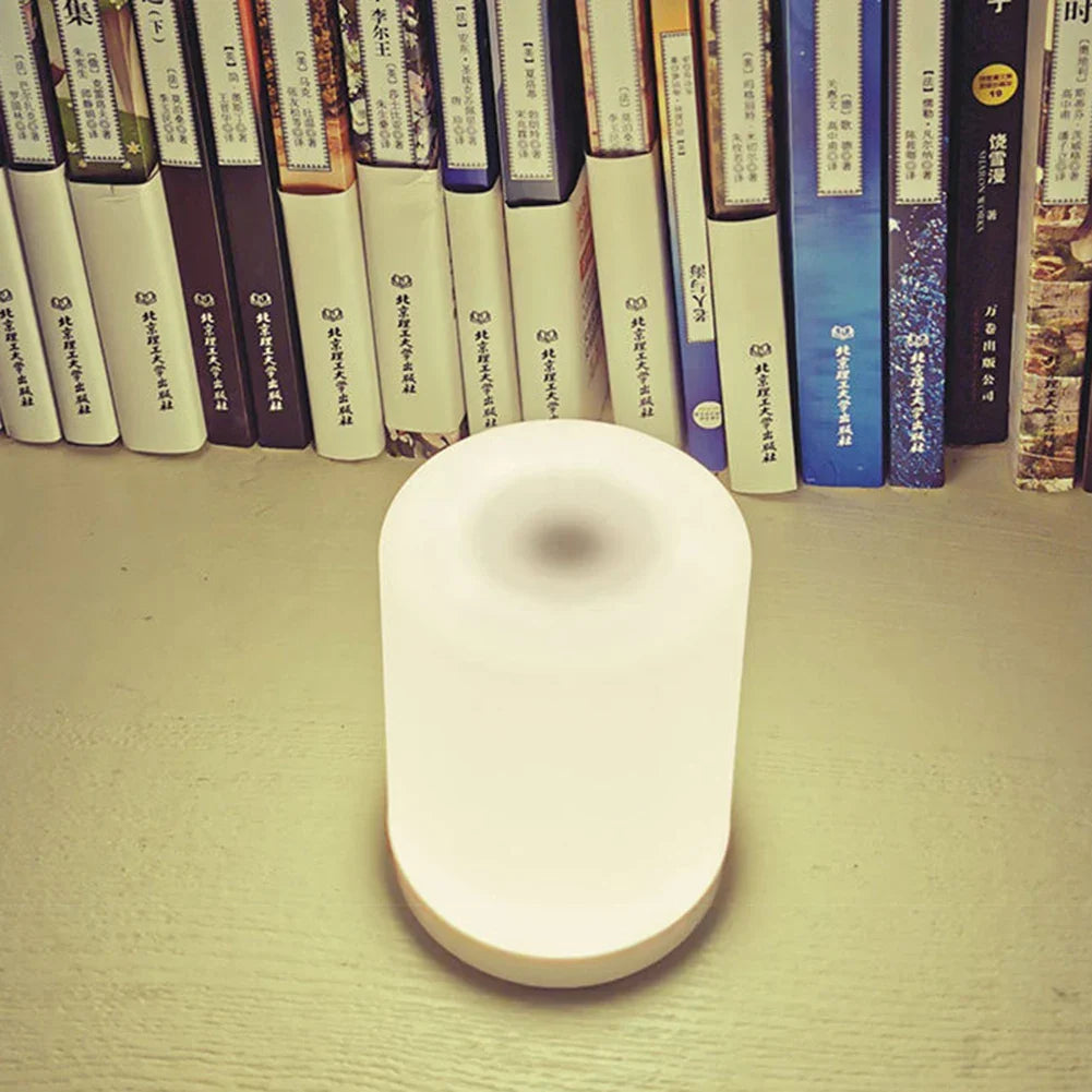 Contactless rechargeable table lamp | Dimmable LED table light with USB connection
