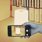 Contactless rechargeable table lamp | Dimmable LED table light with USB connection