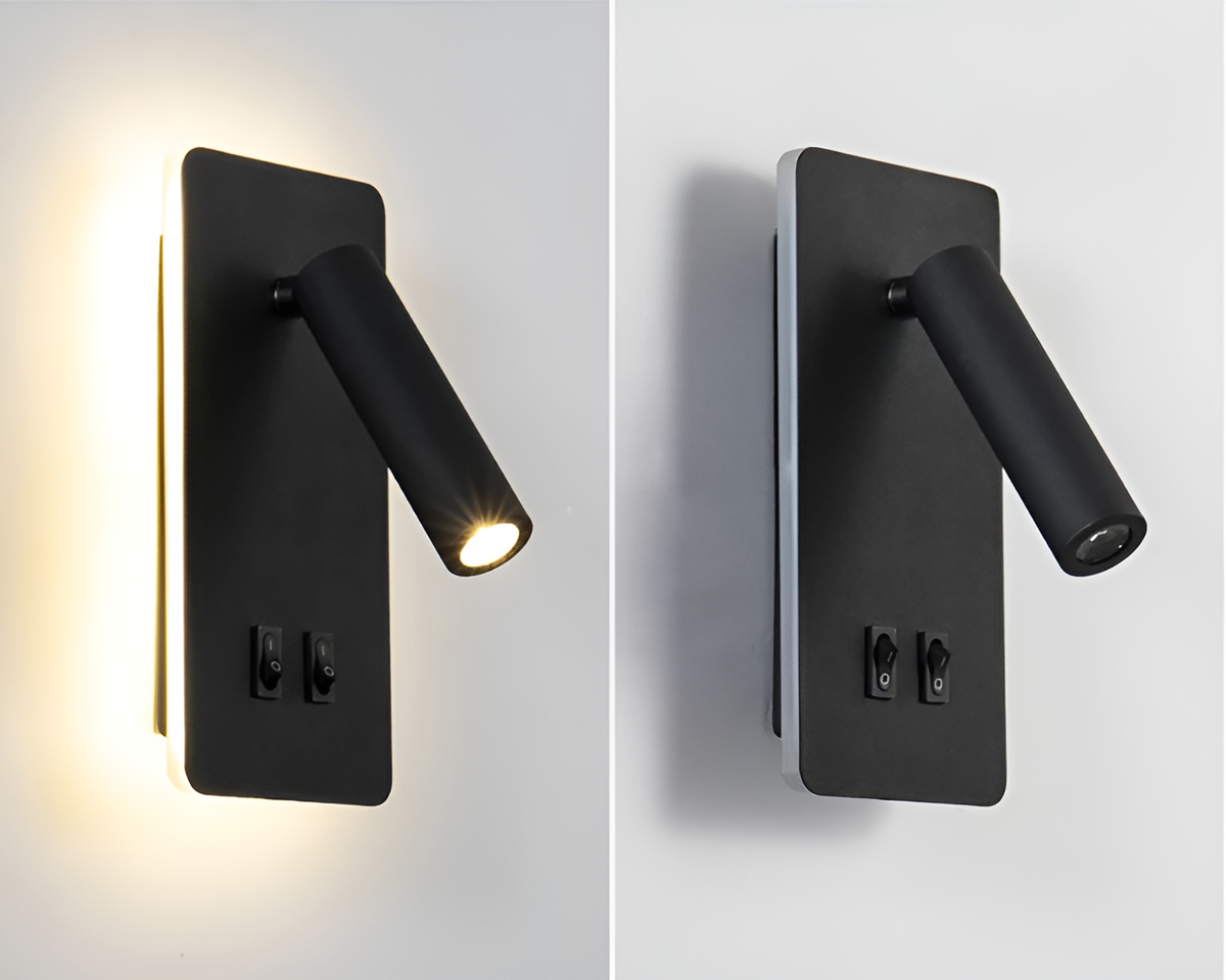 Swivel330 | Minimalistic Cylinder Wall Lamp – Adjustable 330° Rotatable LED Wall Light