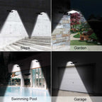 Solar lights for outdoor 36 LED super bright solar lamp 280LM motion sensor security lights wireless waterproof flexible wall lights